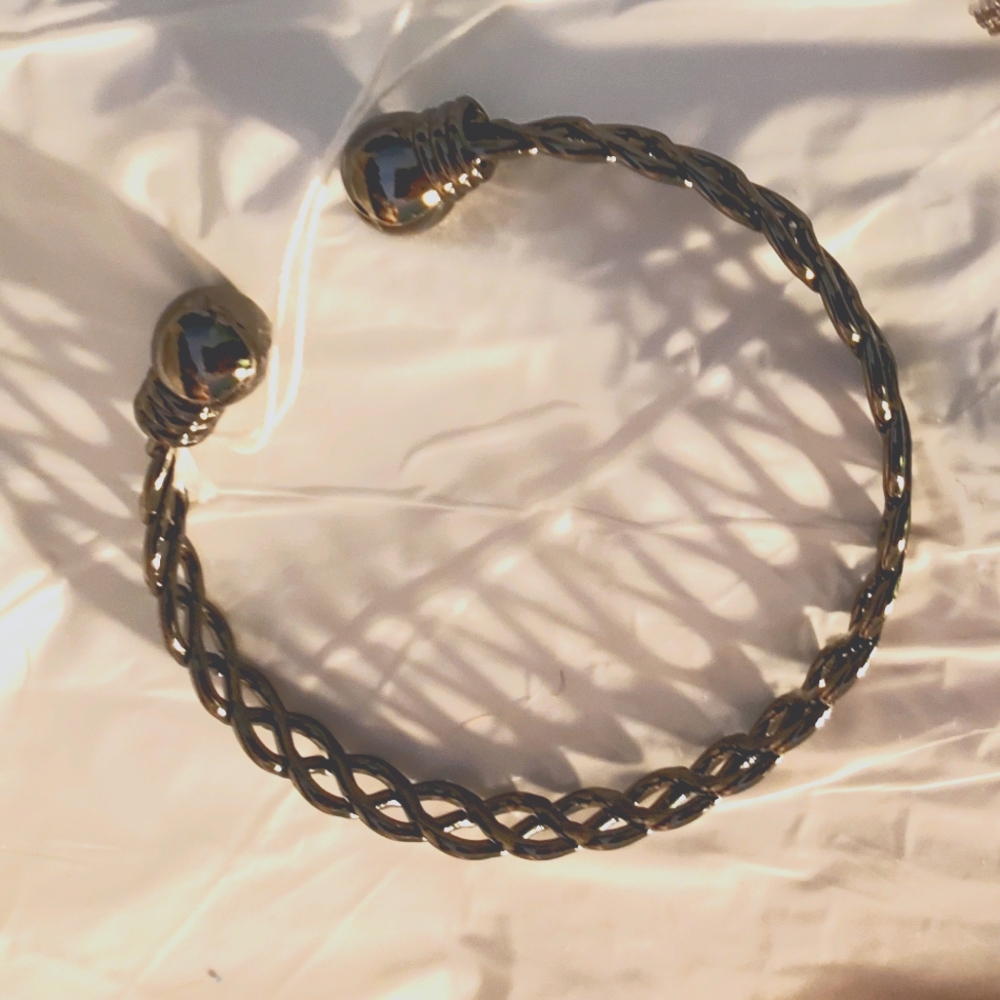 Hematite Lifestyle Cuff Bracelet